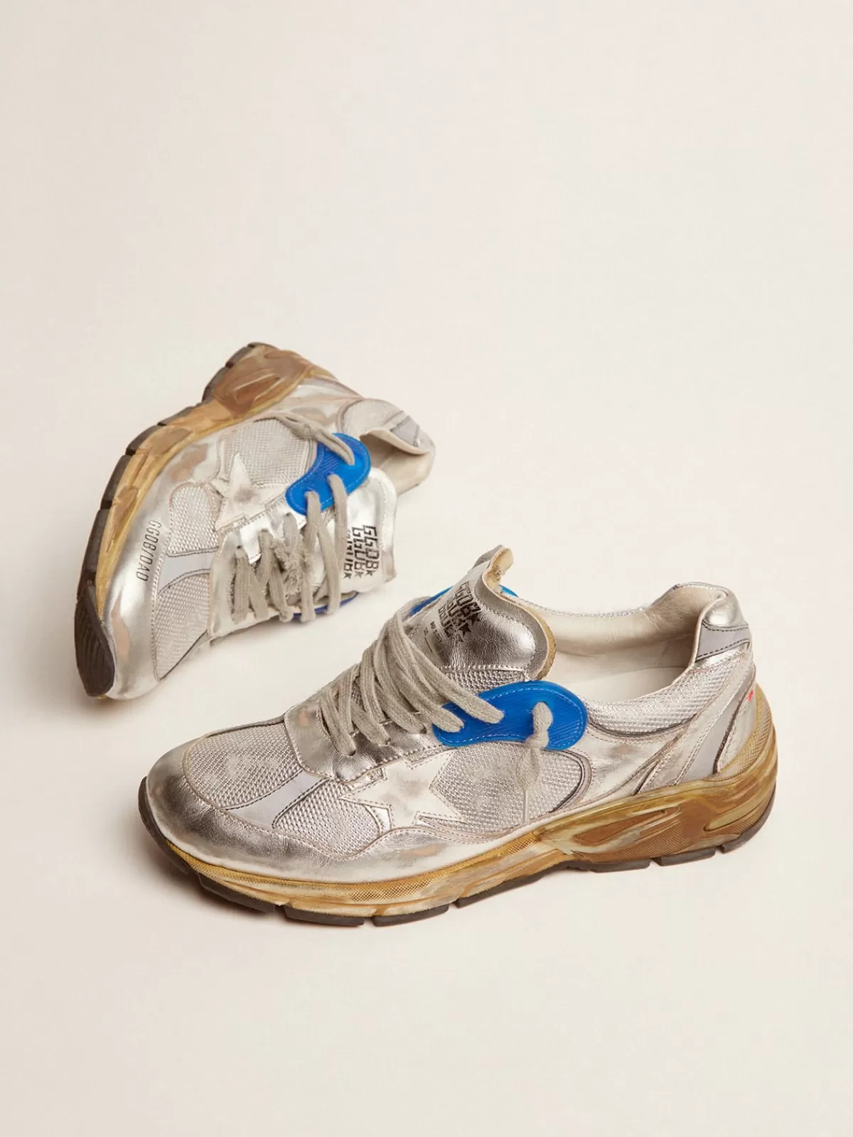 Store Golden Goose Dad-Star Donna argentate