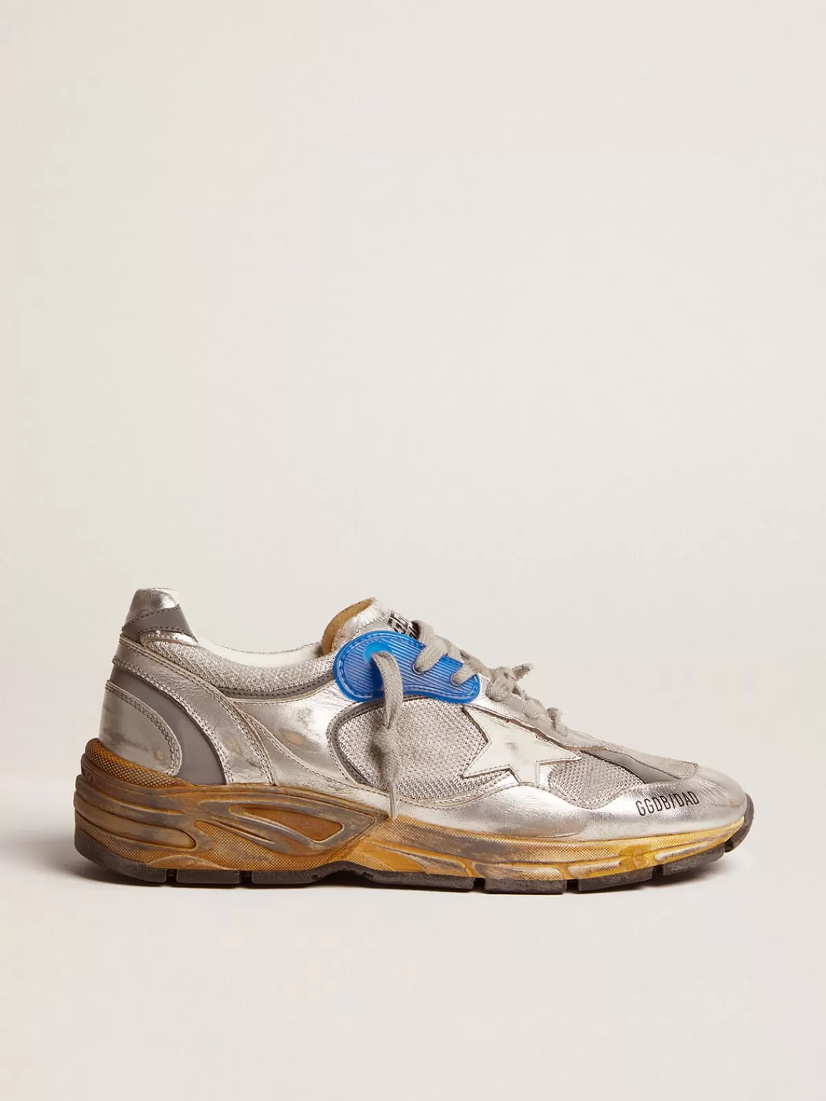 Store Golden Goose Dad-Star Uomo color argento