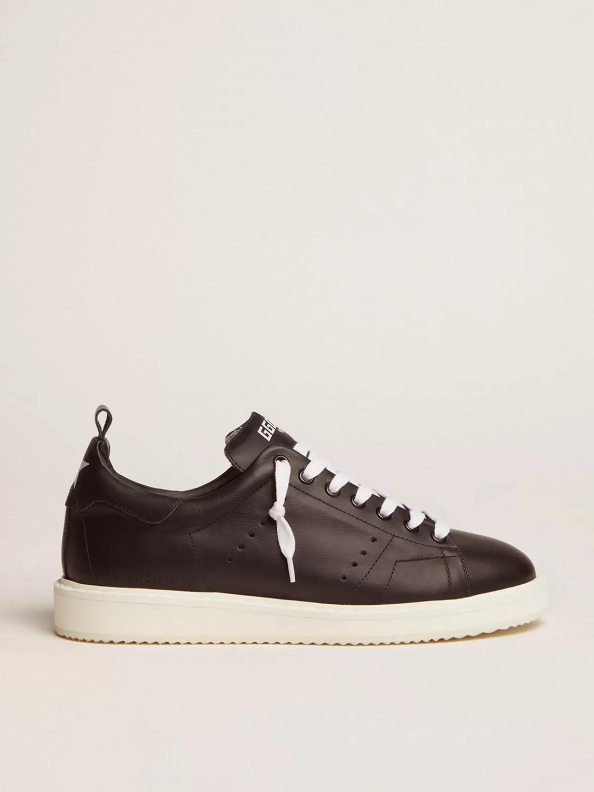 Flash Sale Golden Goose Sneakers Starter in pelle total black