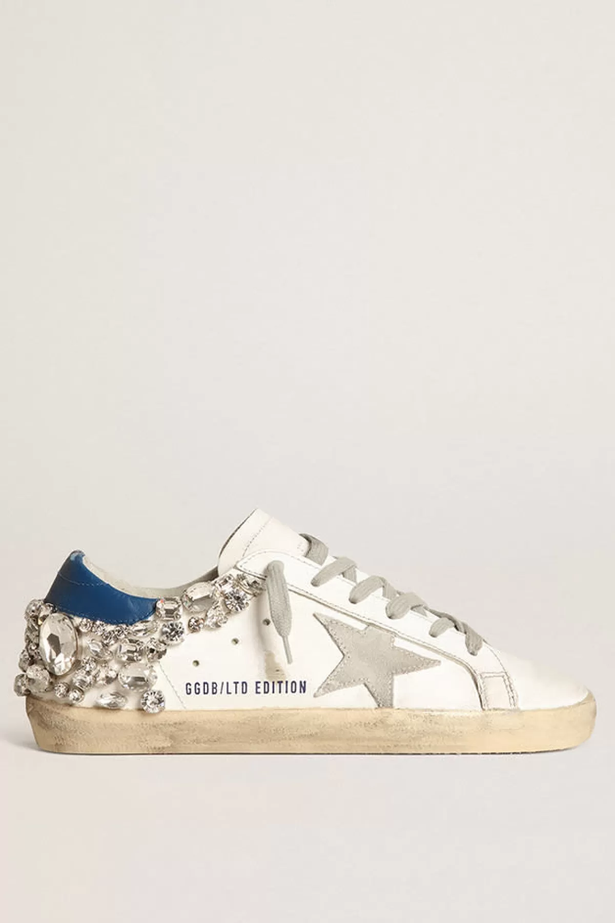 Online Golden Goose Sneakers Super-Star con pietre applicate