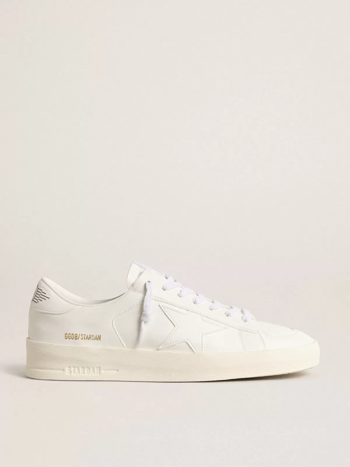 Cheap Golden Goose Stardan Donna bio-based con stella e talloncino bianchi