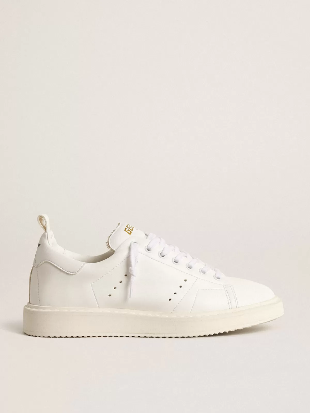 Cheap Golden Goose Starter Donna bio-based con stella e talloncino bianchi