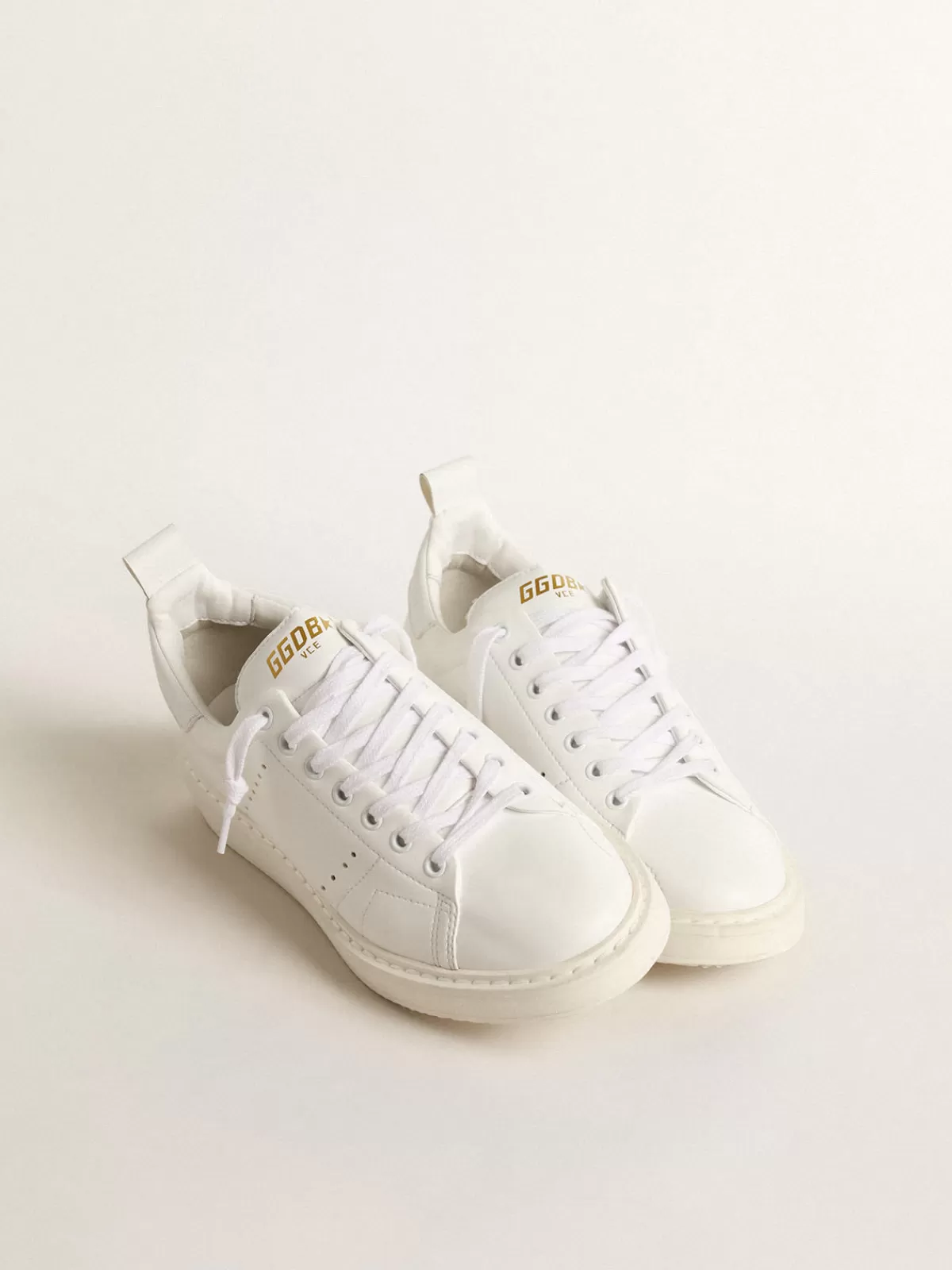 Store Golden Goose Starter Uomo bio-based con stella e talloncino bianchi