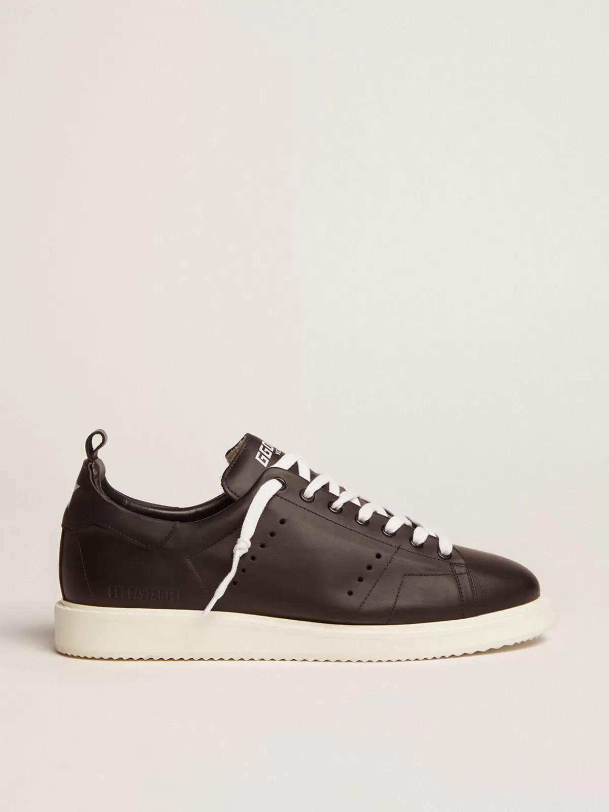 Cheap Golden Goose Starter Uomo in pelle con stella stampata sul talloncino